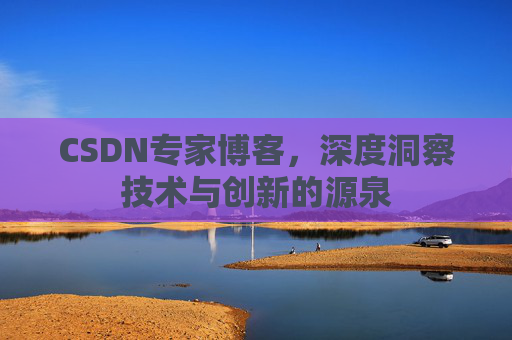 CSDN专家博客，深度洞察技术与创新的源泉
